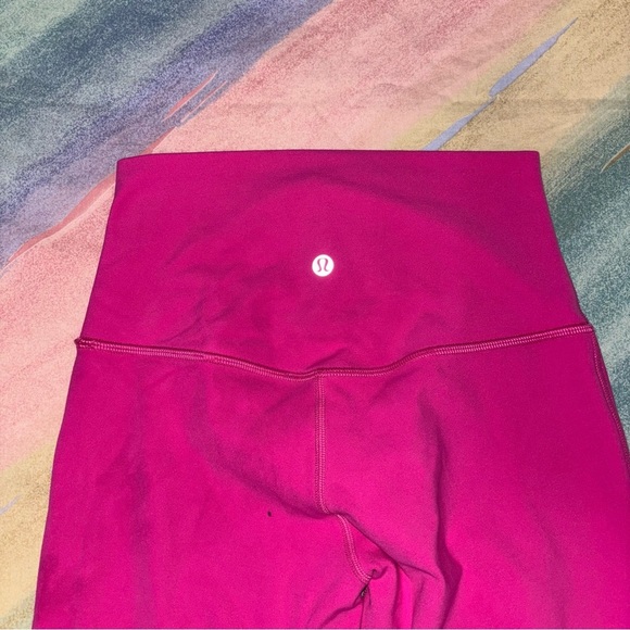 Lululemon Align High-Rise Crop 23" Size 4 Sonic Pink - Picture 5 of 8